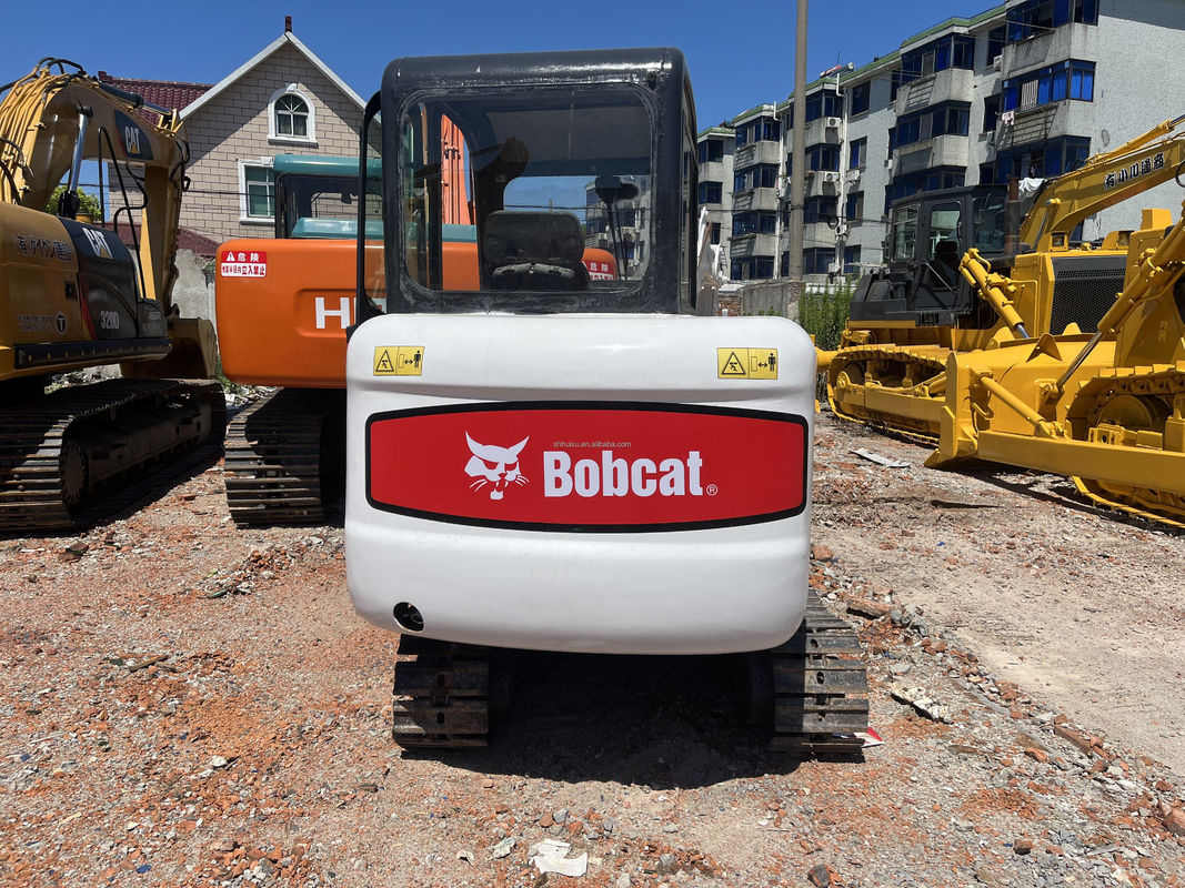Gebruikte mini-graafmachine Bobcat 331 Kleine gebruikte postgravingsmachines Tweedehands gravers