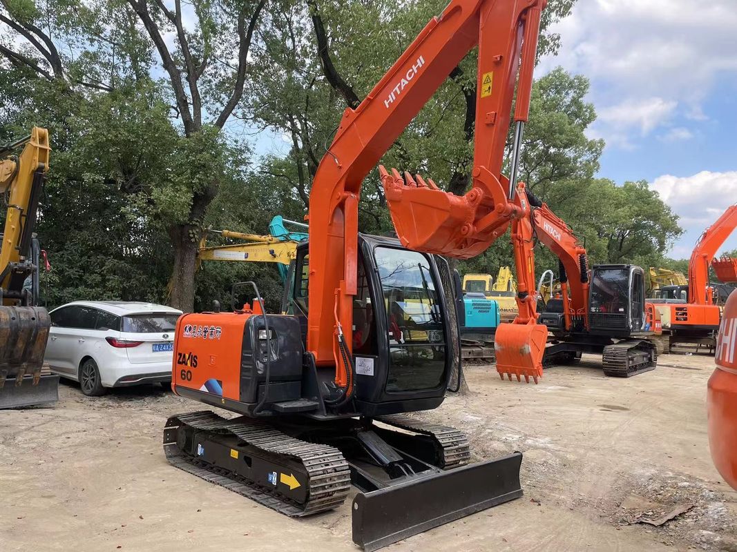 Verkoop Hoge kwaliteit gebruikt Hitachi ZX60 Mini graafmachine gebruikt Japan Hitachi graafmachine ZX60 te koop