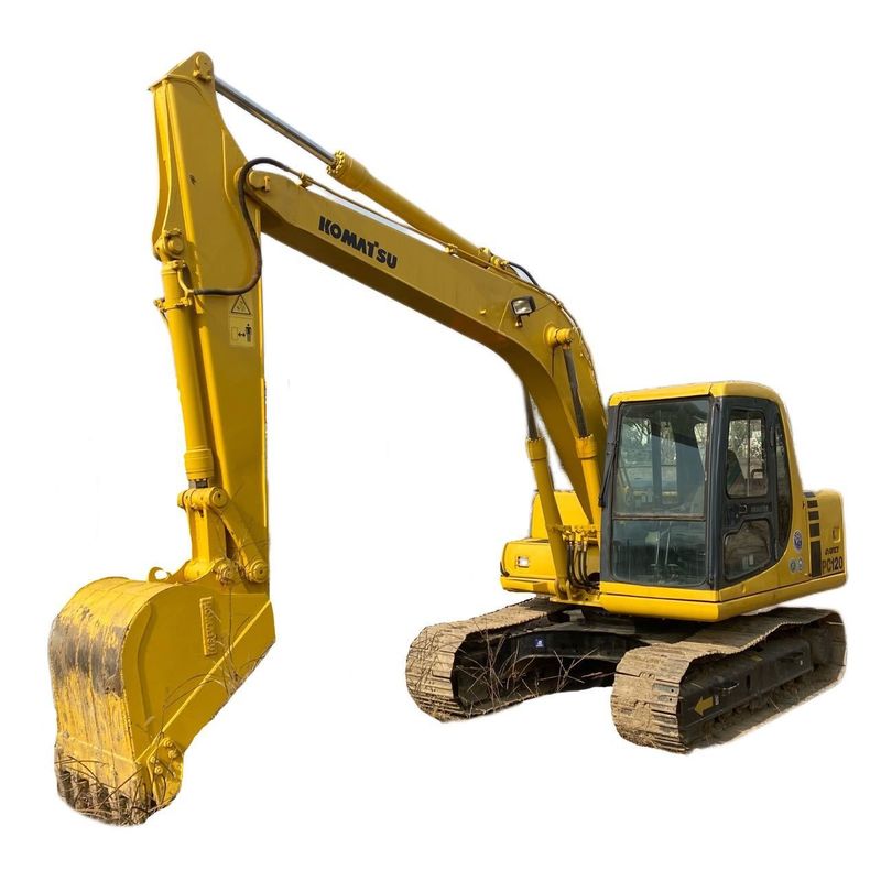 gebruikte komatsu pc120 5 graafmachines / tweedehands Japanse motor PC 120 Komatsu Excavator