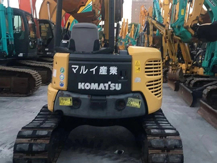 Goed onderhouden gebruikte mini komatsu pc40 graafmachine open cabine pc 40 4 ton kleine graver pc40mr te koop