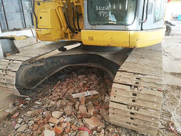 Ingenieursmachines gebruikt komatsu pc128 graafmachine 12 ton pc128us crawler digger pc128us-2 pc128us-8