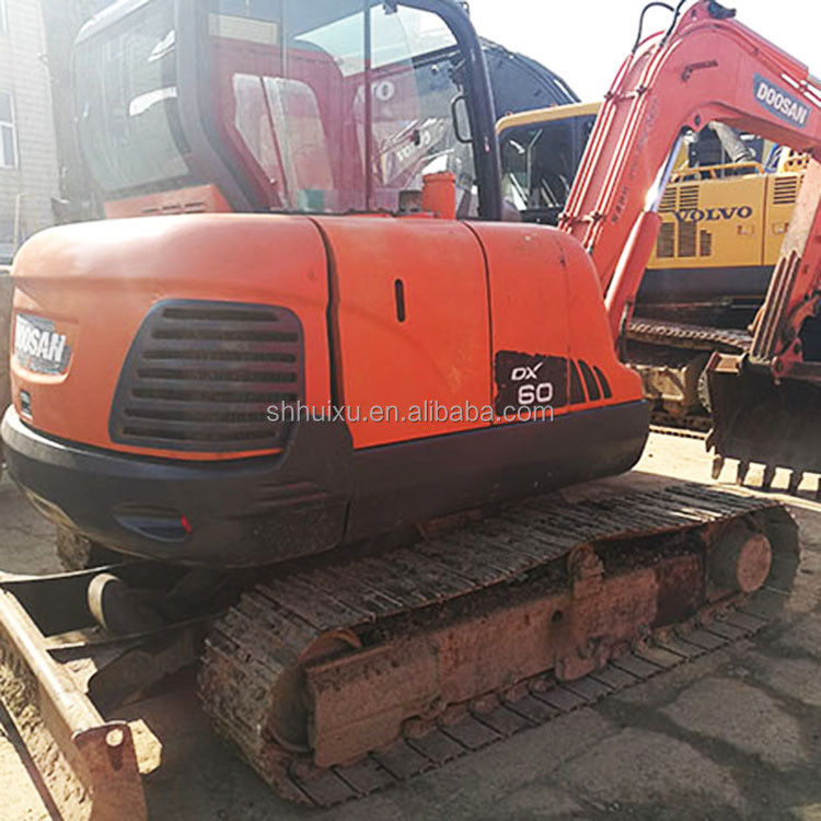 Gebruikte hydraulische kruiper Doosan 60 graafgraver / tweedehands DOOSAN 60 graafmachine met lage prijs te koop