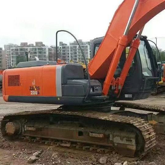 20 TON gebruikte Hitachi ZAXIS 200 bagger boormachine mijnbouw zware apparatuur graver bagger ZX200 goede staat eindprijs exc