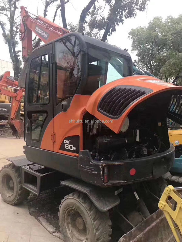 Uitstekende prestaties voor Doosan 60w gebruikte wiellaggeraar tweedehands wiellaggeraar doosan DX60W