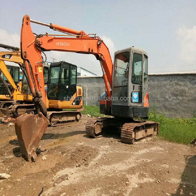 Hitachi in voorraad Gebruikte Hitachi 55 mini graafmachine te koop tweedehands Hitachi 55 kleine graver in goede staat