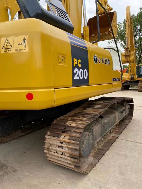 Gebruikte komatsu pc200-7 pc200-7 crawler graafmachine 20 ton graafmachine op voorraad te koop