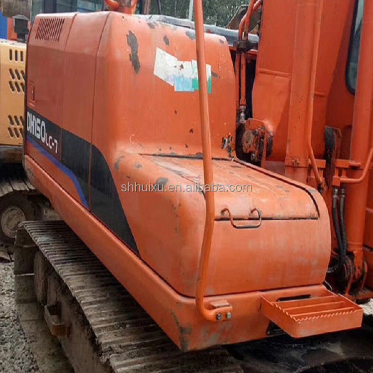 Gebruikte hydraulische graafmachine Doosan DH150/tweedehands kwaliteit DOOSAN DH150 graafmachine met lage prijs te koop