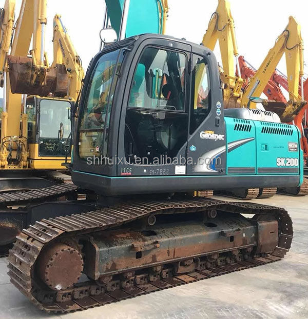 Kobelco SK200 Best verkopende tweedehands graafmachine Kobelco SK200/Gebruikte graafmachine van goede kwaliteit Kobelco SK200 te koop