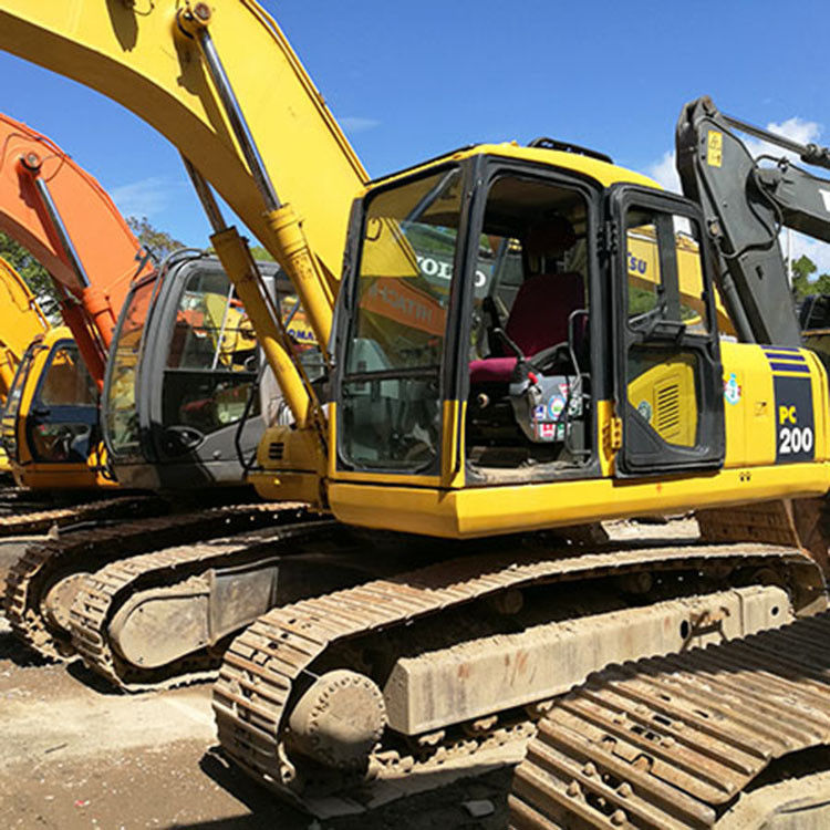 Gebruikte komatsu pc 200-8 kruipergraver/ Originele Komatsu Excavator PC 200, Goedkope Komatsu PC200