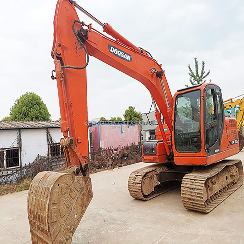 Tweedehands hoogwaardige graafmachine DOOSAN DX150 met lage prijs te koop/Gebruikte hydraulische graafmachine Doosan DX150