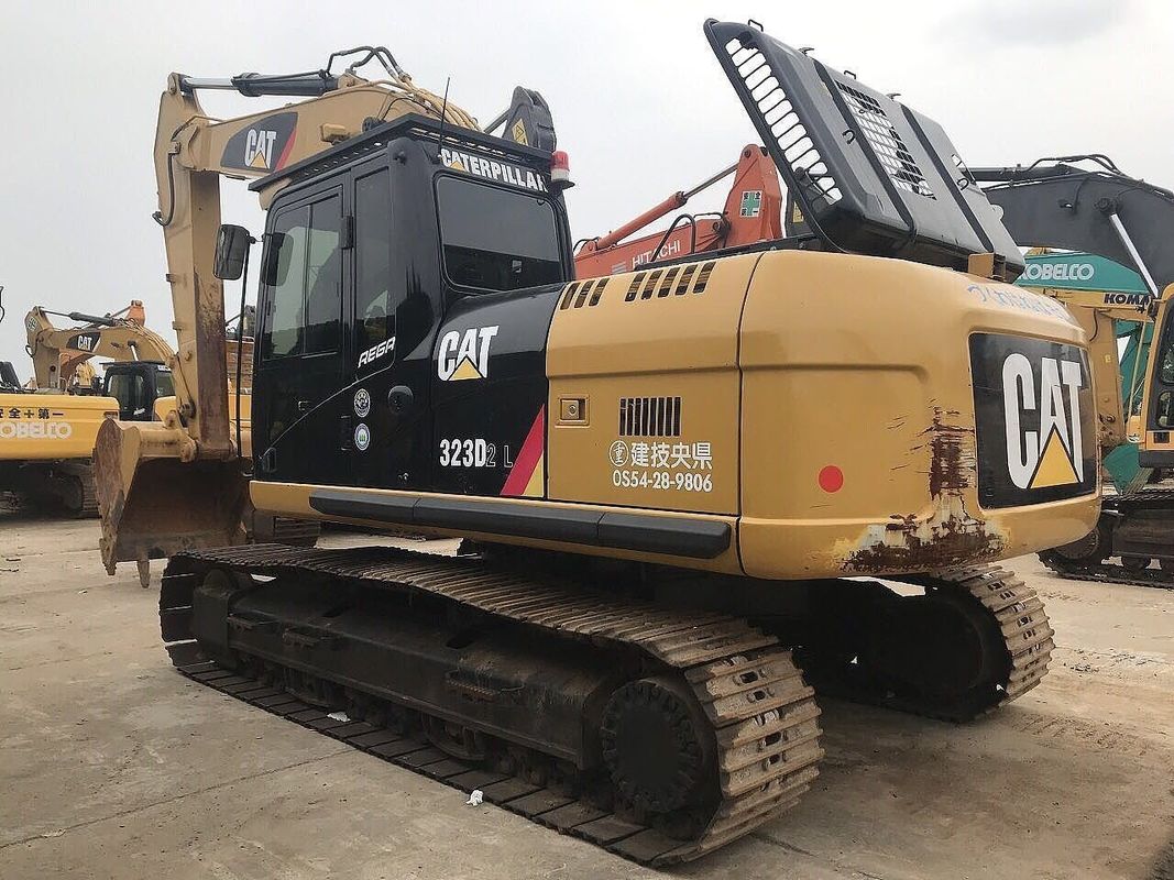 Gebruikte graafmachines CAT323 te koop in goede staat, goede prijs gebruikte graafmachines