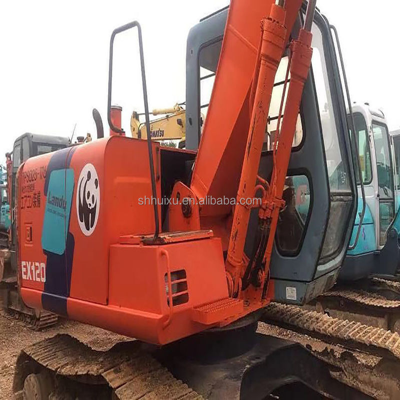 Hitachi warmverkoop Gebruikte Hitachi EX120 crawler graafmachine te koop tweedehands graver in goede staat