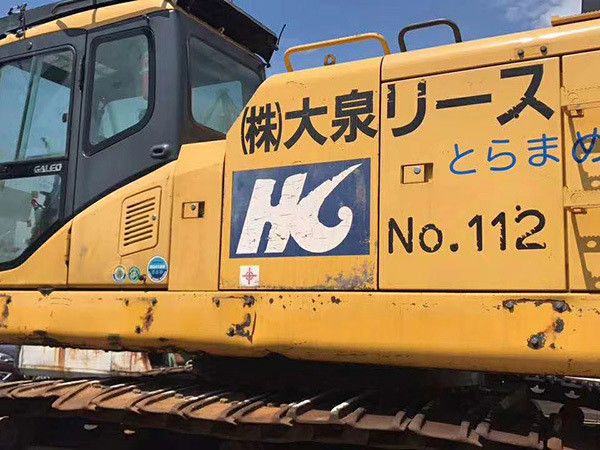 excavator gebruikt komatsu PC850 excavator verandering rotsarm verplettering hamer Komatsu Excavator