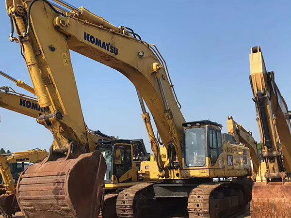 excavator gebruikt komatsu PC850 excavator verandering rotsarm verplettering hamer Komatsu Excavator