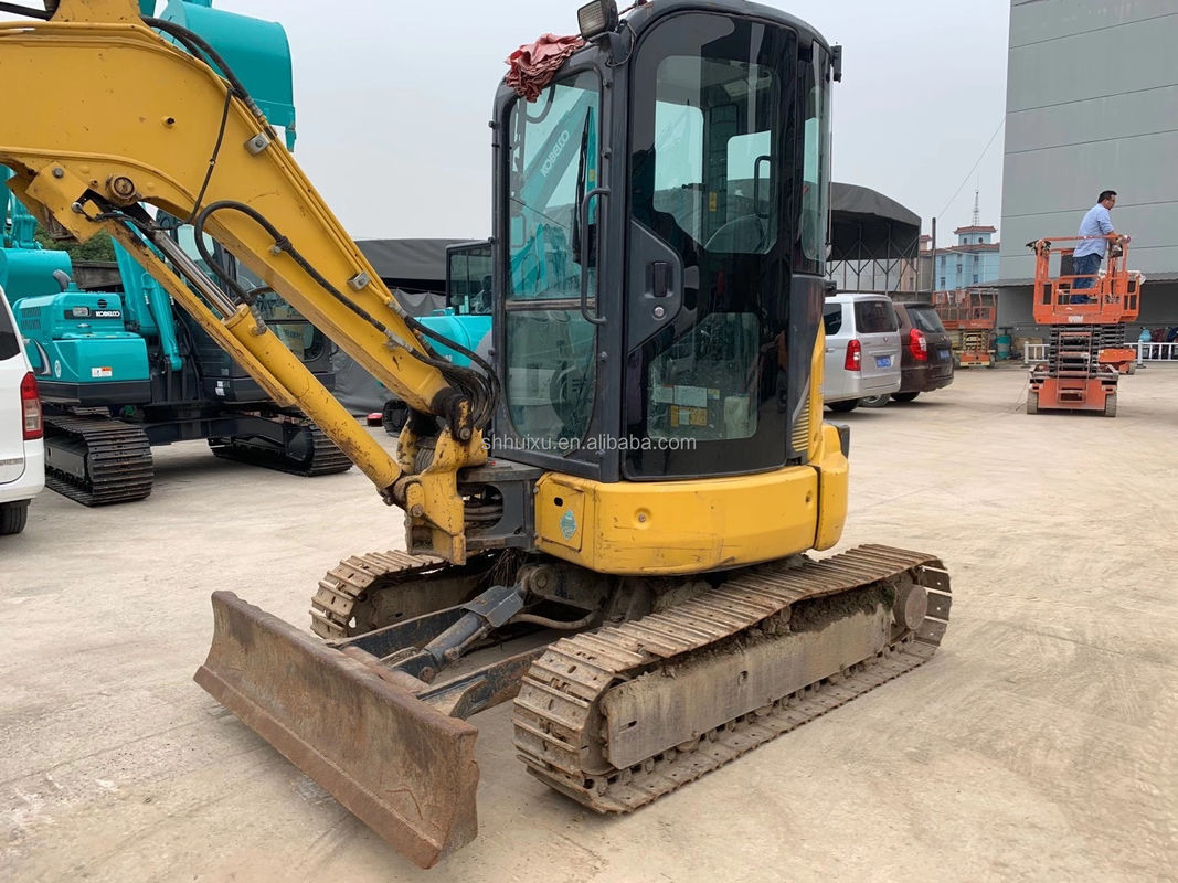 Gebruikte hydraulische graafmachine Kobelco35SR, mini tweedehands hoogwaardige graafmachine KOBELCO35SR goedkope prijs