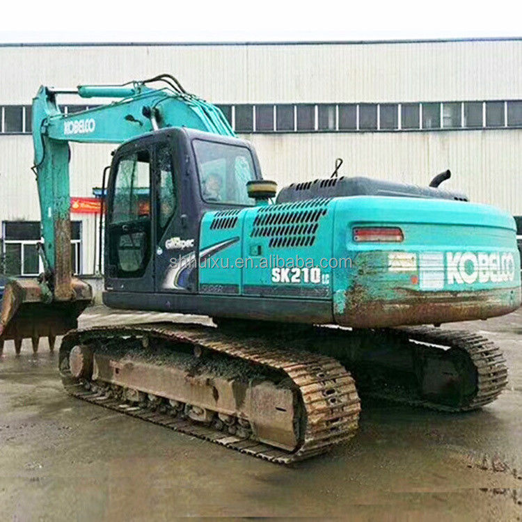 Kobelco SK200 Best verkopende tweedehands graafmachine Kobelco SK210-8Gebruikte graafmachine van goede kwaliteit te koop