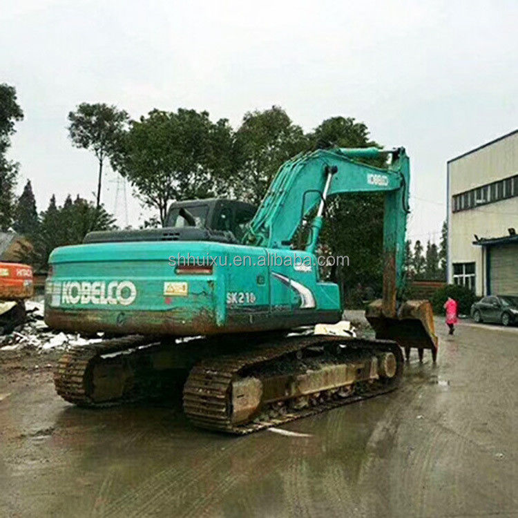 Kobelco SK200 Best verkopende tweedehands graafmachine Kobelco SK210-8Gebruikte graafmachine van goede kwaliteit te koop