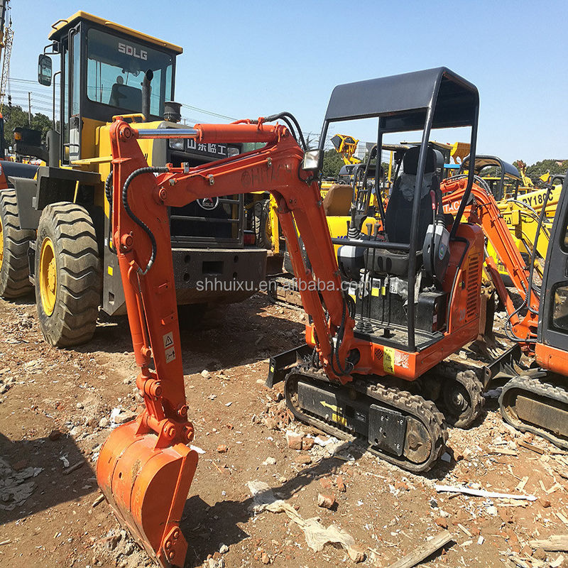 Hitachi in voorraad Gebruikte mini-graver Japanse HITACHI 20-2 te koop/tweedehands Kleine Crawler Excavator goede staat HITACHI 20-2
