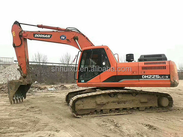 Doosan hot sale doosan dh225 graafmachine gebruikte kruiper dh225lc-9/Gebruikte graafmachine beste verkoop goede prijs