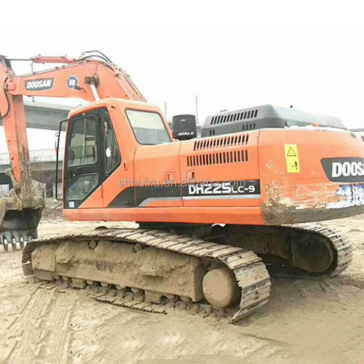 Doosan hot sale doosan dh225 graafmachine gebruikte kruiper dh225lc-9/Gebruikte graafmachine beste verkoop goede prijs