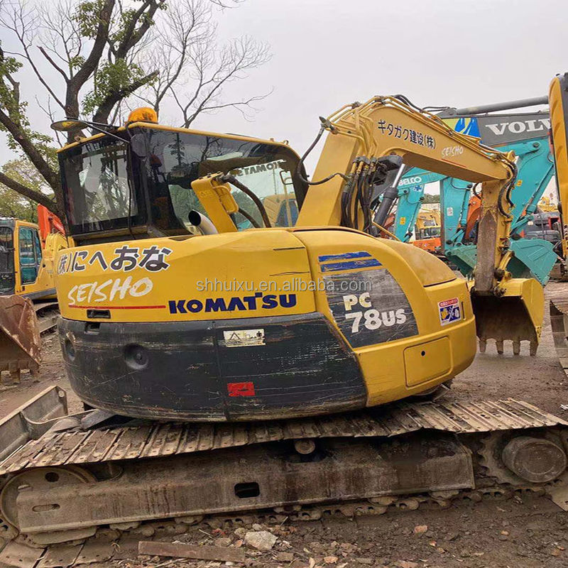 Gebruikte Komatsu PC78 Graafmachine / tweedehands graafmachine komatsu PC78 mini kruipgraver goede kwaliteit Komatsu Graafmachine