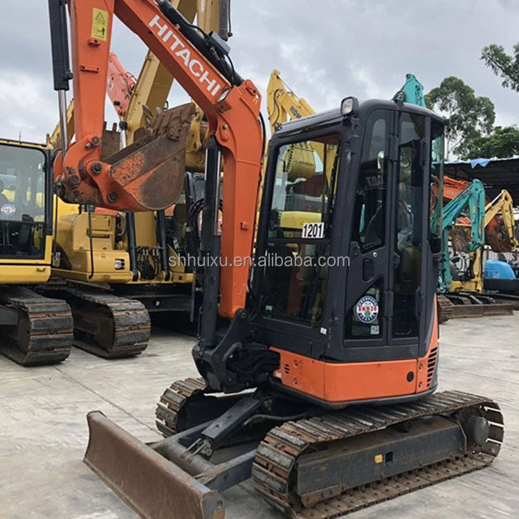 Hitachi in voorraad Gebruikte mini-graver Japanse HITACHI 30 te koop/tweedehands Kleine Crawler Excavator goede staat HITACHI 30