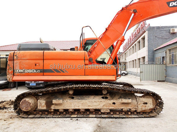 Doosan warm verkoop Uitstekende kwaliteit Tweedehands hydraulische kruiper graafmachine DOOSAN DX260 Korea oorsprong/Gebruikte graafmachine best verkopende goede prijs