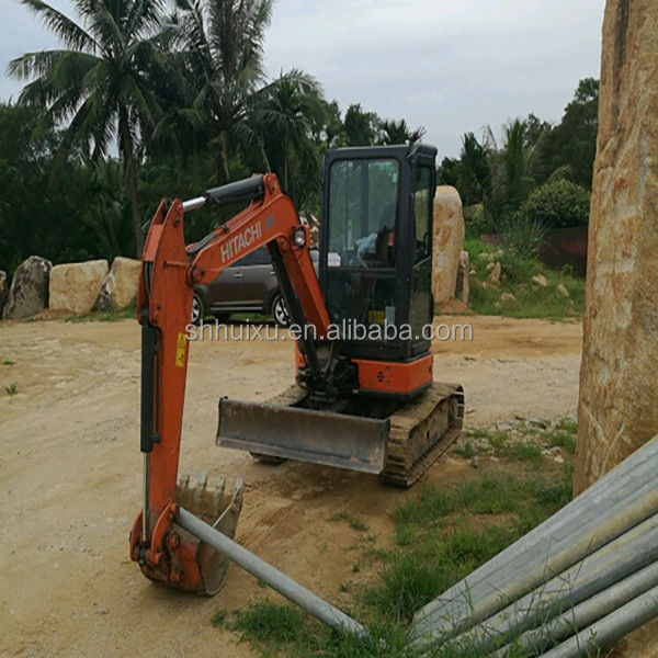 Hitachi in voorraad Gebruikte mini-graver Japanse HITACHI 35 te koop/tweedehands Kleine Crawler Excavator goede staat HITACHI 35