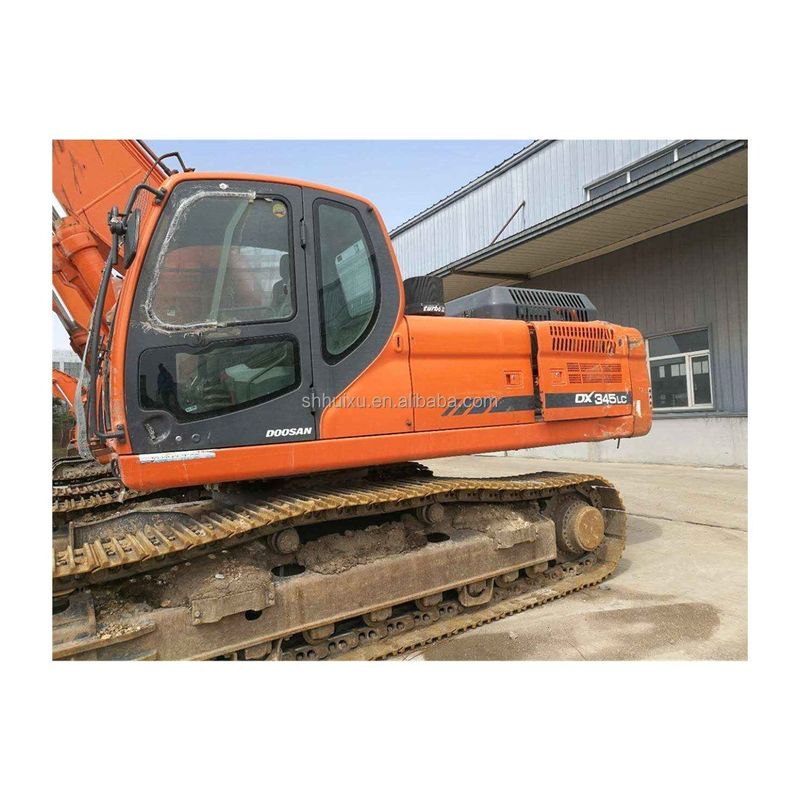 Doosan warm verkoop Uitstekende kwaliteit Tweedehands hydraulische kruiper graafmachine DOOSAN DX345 Korea oorsprong/Gebruikte graafmachine best verkopende goede prijs