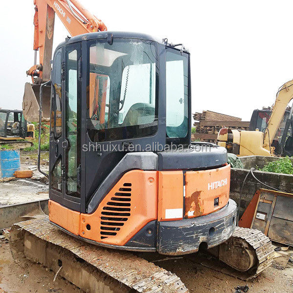 Hitachi in voorraad Gebruikte mini-graver Japanse HITACHI 50 te koop/tweedehands Kleine Crawler Excavator goede staat HITACHI 50