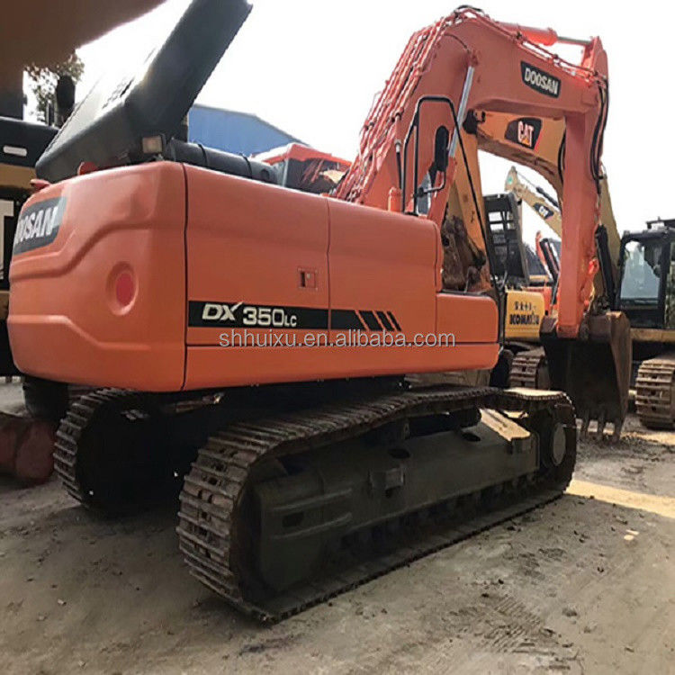 Doosan warm verkoop Uitstekende kwaliteit tweedehands hydraulische kruiper graafmachine DOOSAN DX350 Koreaanse oorsprong gebruikte graafmachine best verkopen