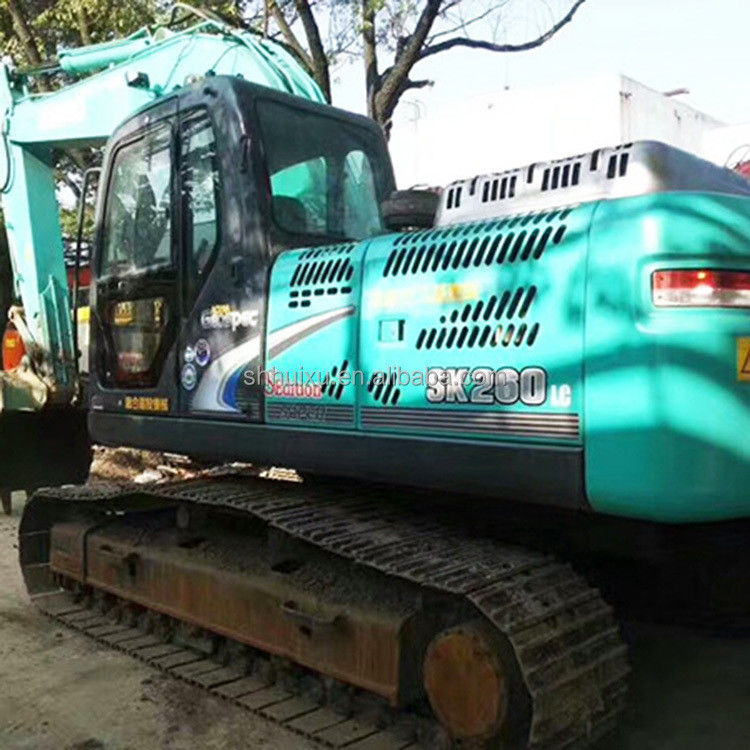 Kobelco SK200 Gebruikte graafmachine Kobelco SK260 uitstekende kwaliteit tweedehands graafmachine