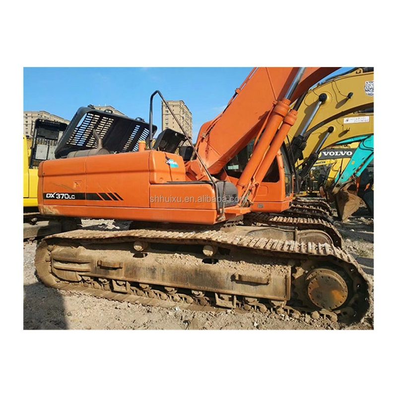 Doosan warmverkoop Uitstekende kwaliteit Tweedehands hydraulische kruipergraver DOOSAN DX370 Korea oorsprong/Gebruikte graafmachine best verkopende goede prijs