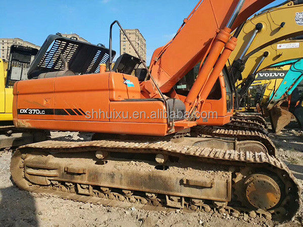 Doosan warmverkoop Uitstekende kwaliteit Tweedehands hydraulische kruipergraver DOOSAN DX370 Korea oorsprong/Gebruikte graafmachine best verkopende goede prijs