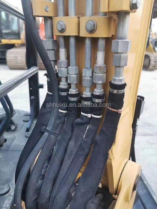 Tweedehands van goede kwaliteit Gebruikte mini kruipergraver gebruikt CAT303E 3T Gebruikte rups Graafmachine rups op voorraad