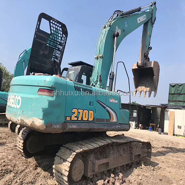 Kobelco SK200 Uitstekende kwaliteit tweedehands graafmachine Gebruikte graafmachine Kobelco SK270D lage prijs