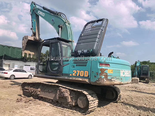 Kobelco SK200 Uitstekende kwaliteit tweedehands graafmachine Gebruikte graafmachine Kobelco SK270D lage prijs