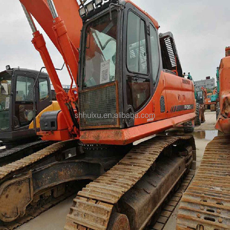 Doosan hot sale Best verkopende tweedehands hydraulische kruipergraver DOOSAN DX380 Korea oorsprong/Gebruikte graafmachine goede prijs