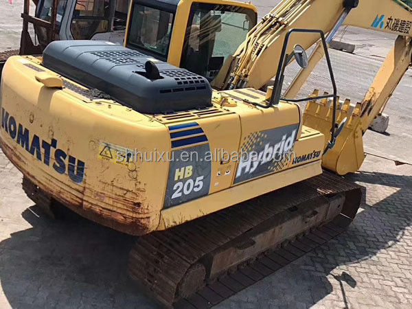 Komatsu Gebruikte Komatsu PC205 crawler graafmachine goede kwaliteit tweedehands graafmachine te koop Komatsu Graafmachine