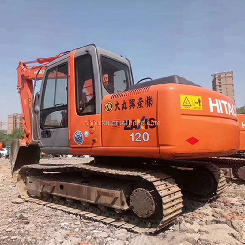 HITACHI Warm verkoop Tweedehands Crawler Excavator HITACHI 120 goede staat Gebruikte graafmachine te koop