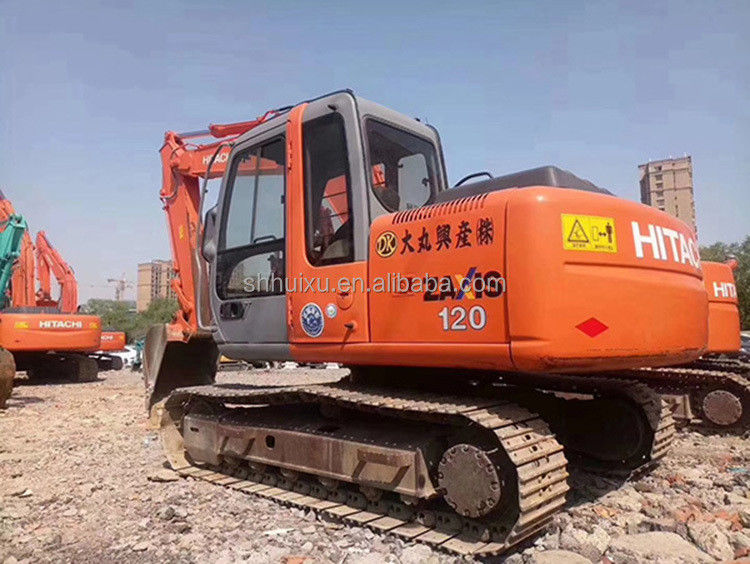 HITACHI Warm verkoop Tweedehands Crawler Excavator HITACHI 120 goede staat Gebruikte graafmachine te koop