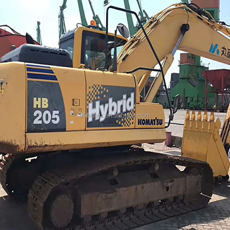 Komatsu Gebruikte Komatsu PC205 crawler graafmachine goede kwaliteit tweedehands graafmachine te koop Komatsu Graafmachine