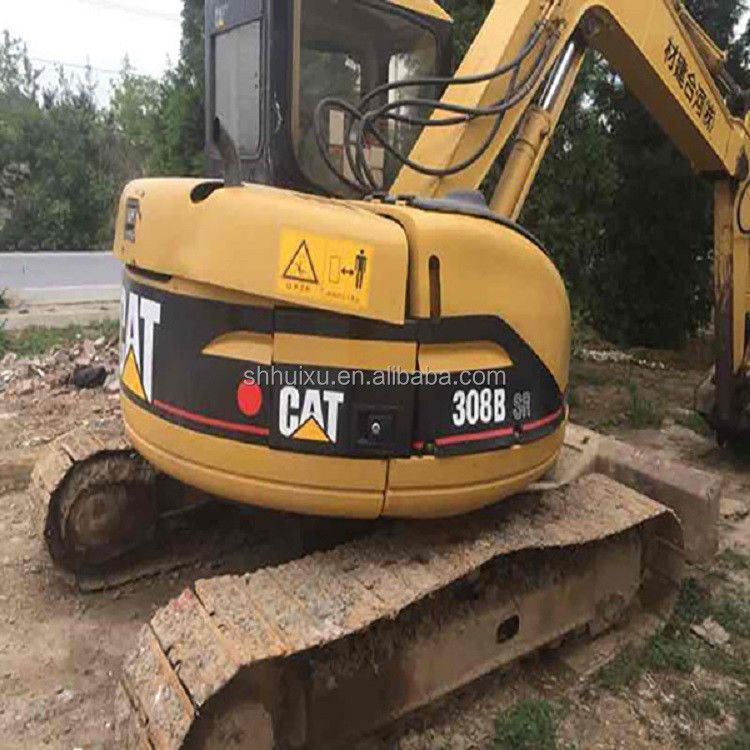 Tweedehands van goede kwaliteit Gebruikte mini kruipergraver gebruikt CAT308B 8T Gebruikte graver graafmachine