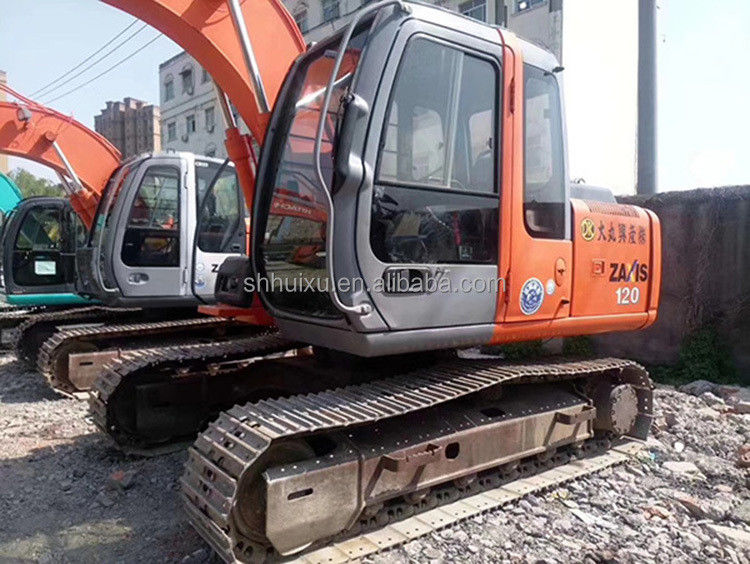 HITACHI Warm verkoop Tweedehands Crawler Excavator HITACHI 120 goede staat Gebruikte graafmachine te koop