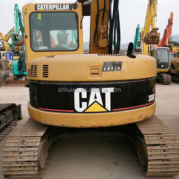 Warme verkoop gebruikte rups graafmachine graafmachine tweedehands mini kruiper graafmachine gebruikt CAT308C 8Ton Caterpillar op voorraad
