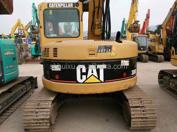 Warme verkoop gebruikte rups graafmachine graafmachine tweedehands mini kruiper graafmachine gebruikt CAT308C 8Ton Caterpillar op voorraad