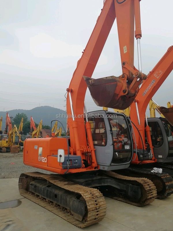 HITACHI HOT SALE Tweedehands Crawler Excavator HITACHI EX120-5 goede staat Gebruikte graafmachine Japanse te koop