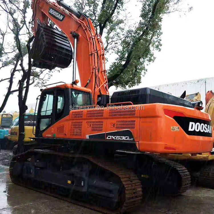 Doosan warm verkoop Uitstekende kwaliteit tweedehands hydraulische kruiper graafmachine DOOSAN DX530 Koreaanse oorsprong Gebruikte graafmachine best verkopen