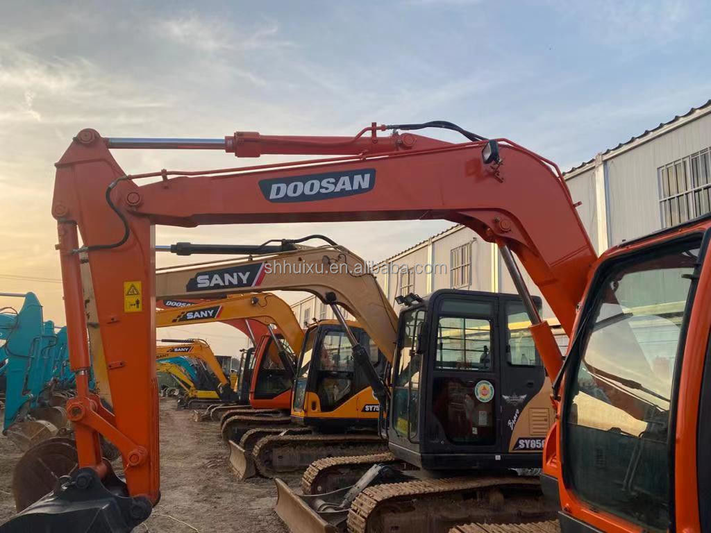 Korea oorsprong gebruikte mini-graver Doosan75 kwaliteit bouwmachine/Second hand hydraulische crawler graafmachine DOOSAN75 hot sale