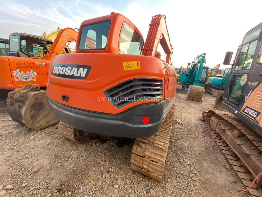 Korea oorsprong gebruikte mini-graver Doosan75 kwaliteit bouwmachine/Second hand hydraulische crawler graafmachine DOOSAN75 hot sale